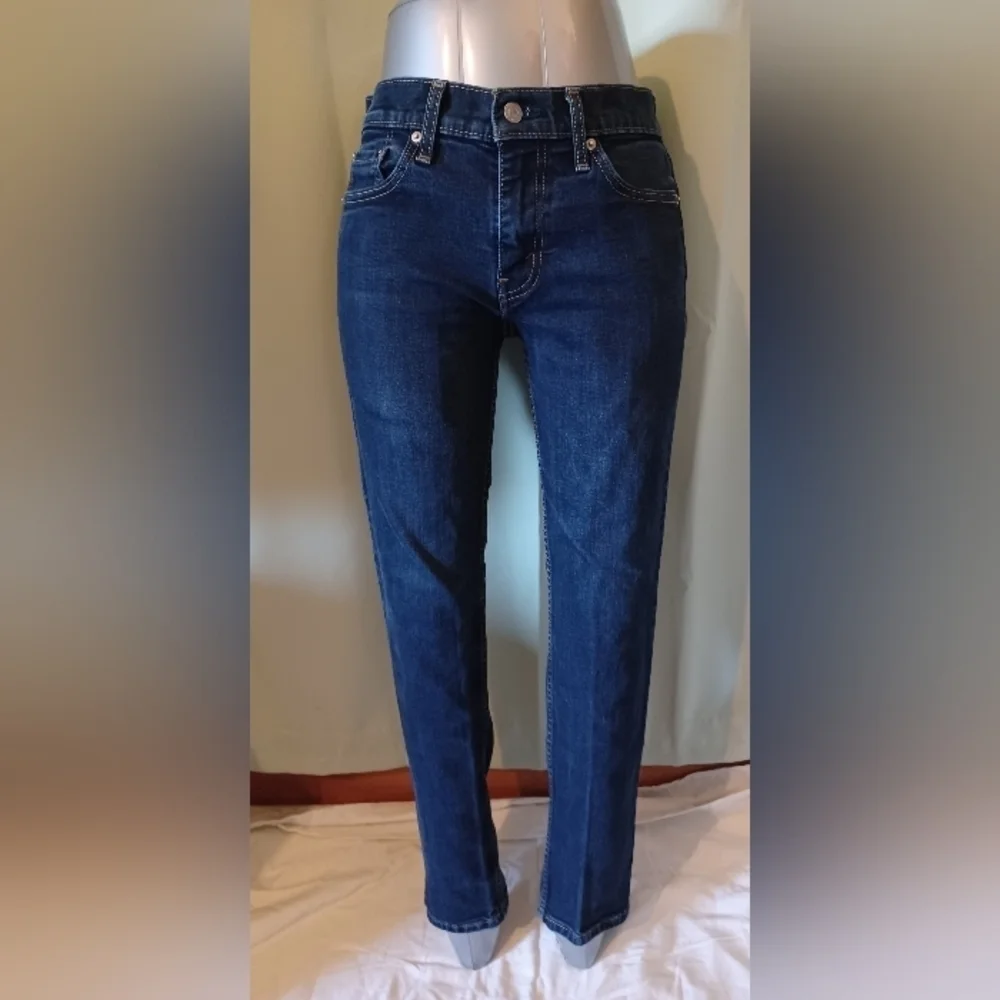 Levi's 511 Dark Wash Slim Fit Denim Jeans